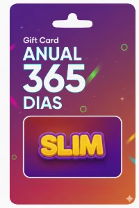 Slim - 365 dias - 1 ano de acesso - Gift Cards