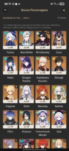 Vendo conta Genshin impact ar 58