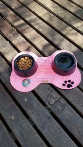 Tapete Pet em Crochê - Artesanato e Personalizados