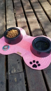 Tapete Pet em Crochê