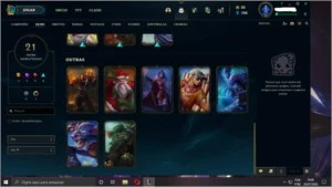 Conta Smurf Unranked Com Skin Ahri Prestígio MMR Alto - League of Legends LOL