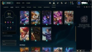 Conta Smurf Unranked Com Skin Ahri Prestígio MMR Alto - League of Legends LOL