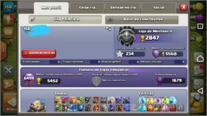 Conta Clash of clans cv11 semifull muito barata