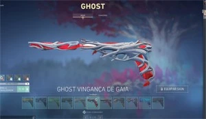Conta valorant com 30 skins compradas + 5 passes completos