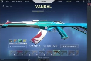 Vendo conta com skin (quase PRATA1) - Valorant
