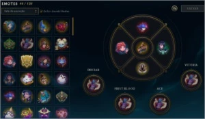 Conta league of legends de 2016 LOL