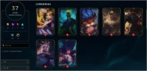 Conta league of legends de 2016 LOL
