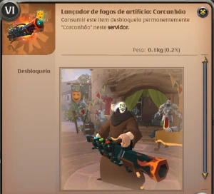 Fantasia Lançador de fogos de artifício: Corcanhão - Albion Online