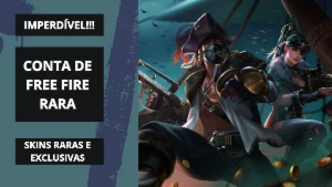 🔥Conta de Free Fire Rara e Antiga de 5 anos🔥