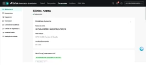 Conta Tiktok Ads Brasileira (Verificada Somente Ads Manager) - Outros