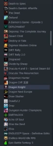 Conta Steam nivel 11 com 292 jogos + 107 reais em saldo
