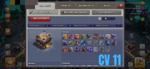 Cv 14, Cv 12 E Cv 11 Semi Full - Clash of Clans