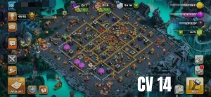 Cv 14, Cv 12 E Cv 11 Semi Full - Clash of Clans