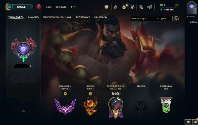 Conta Mestre + 500 Pdl Full Champions 292 Skins Full Acesso - League of Legends LOL