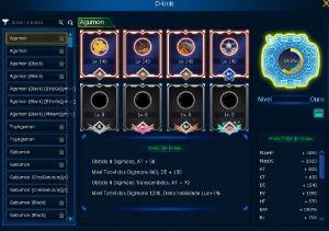 Conta LA Omega com Cm rank U - Digimon Masters Online DMO