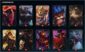 CONTA LOL LVL 188, 2 SKINS ULTIMATES QUASE TODOS OS CHAMPS - League of Legends