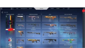 Conta valorant com varias skins