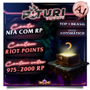 [Nfa Com Rp] Conta Nfa Com Rp - Contem Entre 970~2000 Rp - League of Legends: Wild Rift LOL WR