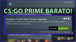 conta steam vender rapido csgo com prime - Counter Strike