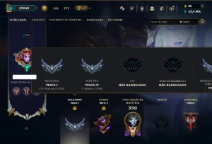 TODOS os Champs e 136 Skins ( MONO ADC ) +6 Prestigios - League of Legends LOL
