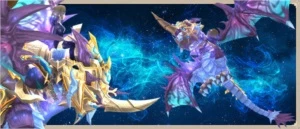 Montaria de Combate Dragão Púrpura - Grand Fantasia GF