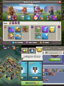 CV16 Heróis FULL e defesas FULL - Clash of Clans