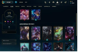 Conta mestre - League of Legends LOL