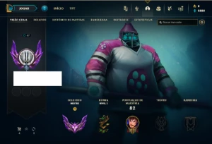 Conta mestre - League of Legends LOL