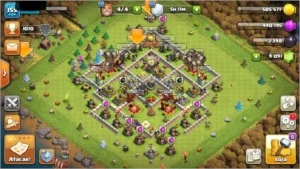 Centro De Vila 11 No Defense - Clash of Clans