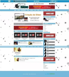 Script Php Site Portal Web Radio Administrável Pronto - Softwares e Licenças