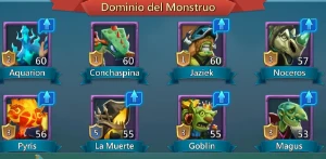 Cuenta top - Lords Mobile