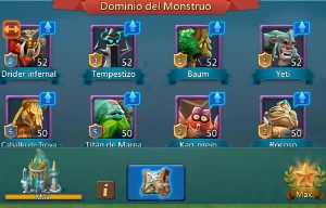 Cuenta top - Lords Mobile