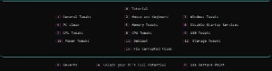 Ferramenta de Otimização PC GAMER Tweaks - Others