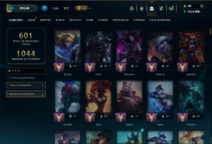 Prata 3 com TODOS os Champs e 183 Skins ( ADC / SUP / JG ) - League of Legends LOL