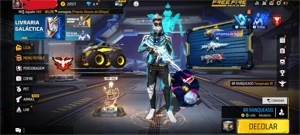 Conta Free Fire gemadona abaixo do preço