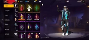 Conta Free Fire gemadona abaixo do preço