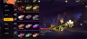 Conta Free Fire gemadona abaixo do preço