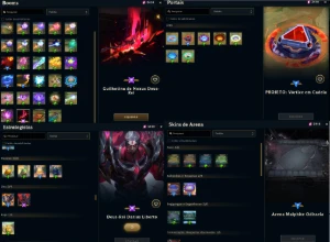 Conta LoL Full acesso com mais de 1400 gasto - League of Legends