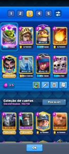 Conta Clash Royale.