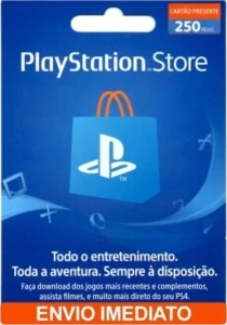 Cartão Psn Store Br Gift Card R$ 30 Reais Brasil - Playstation
