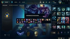 ⭐S12⭐CONTA D2 56% W/R⭐E-MAIL NÃO VERIFICADO⭐26CHAMPS⭐8K EA - League of Legends LOL