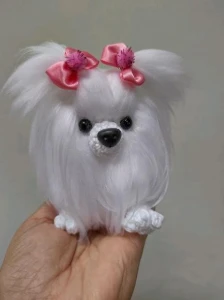 Mini Pet Cachorrinho- Amigurumi de Crochê - Artesanato e Personalizados