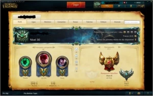conta league of legends - ouro2 LOL