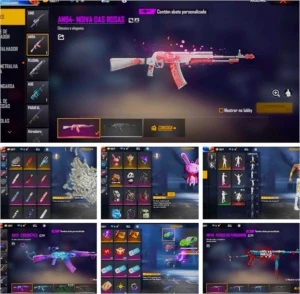 Conta com mais algumas coisas - Free Fire