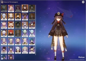Ar:55 9 Personagens 5* - Genshin Impact