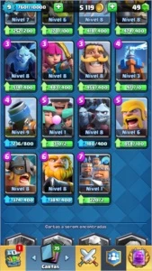 Conta de Clash Royale 3.3K