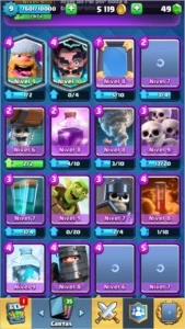 Conta de Clash Royale 3.3K