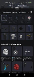 Conta de roblox focado em vários jogos