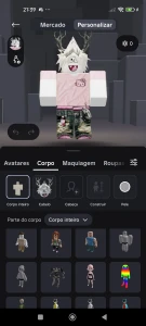 Conta de roblox focado em vários jogos