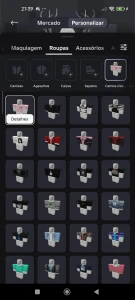 Conta de roblox focado em vários jogos